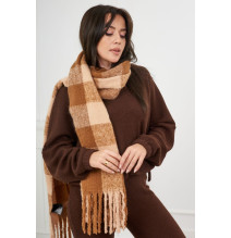 Damen Schal 6071 beige Made in Italy