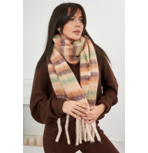 Women's scarf 6071 beige Made in Italy