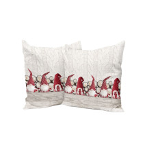 Pillowcase Gnomes red 40x40 cm