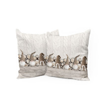 Pillowcase Gnomes beige 40x40 cm