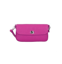 Tracollina in pelle dollaro 766 fucsia Made in Italy