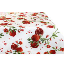 Cotton tablecloth Pomegranates