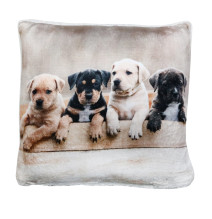Insulated pillow Puppies 40x40 cm