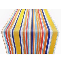 Runner Colored stripes 50x150 cm Made in Italy