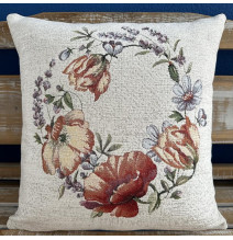 Gobelínová obliečka na vankúš 42x42 cm Chenille 1298