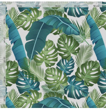 Vízálló terítő MIGD151 monstera levelek