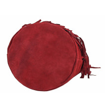 Wildlederhandtasche 429 taupe