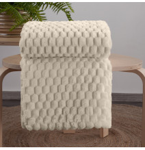 Deka Cindy6 s 3D efektom béžová