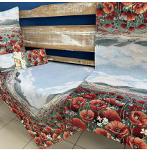 Gobelin tablecloth Wild poppies Eden 1349
