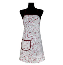 Kitchen apron Red peonies