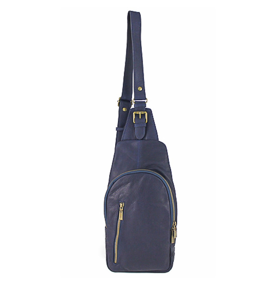 Echtlederband 990 blau