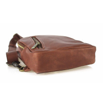 Tracolla in Vera Pelle 990 marrone