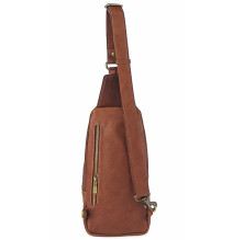 Genuine Leather Strap bag 990 black