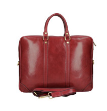 Leder Kuriertasche 380 rot Made in Italy
