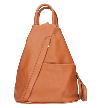 Kožený batoh koňakový