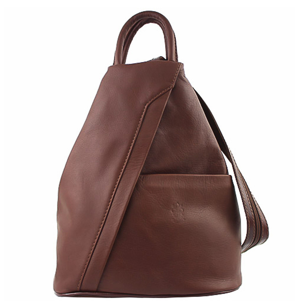 Kožený batoh hnědý