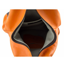 Barna bőr hátizsák. Gyártva Olaszországban