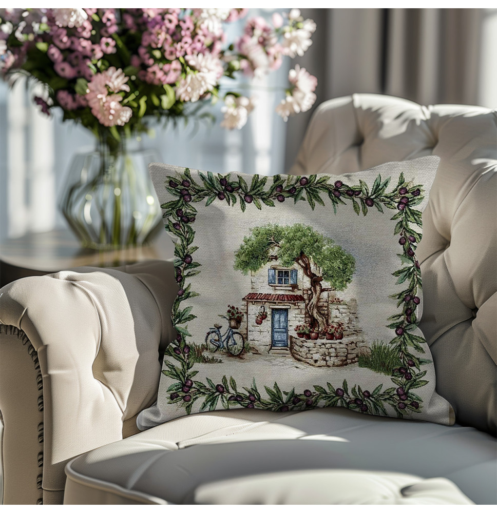 Federa cuscino gobelin  42x42 cm MIGD036