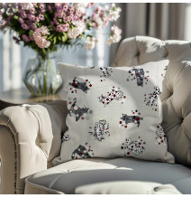 Obliečka na vankúš citróny s olivami - MondoItalia.sk