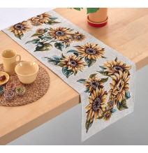 Gobelínový behúň na stôl Slnečnice - MondoItalia.sk