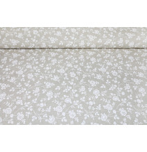 Grembiule da cucina mini fiori bianchi