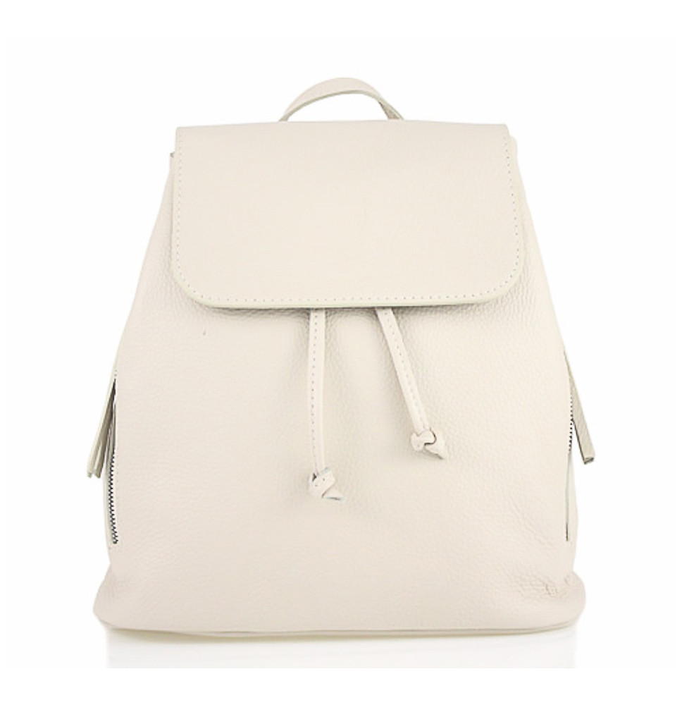 Lederrucksack 420 Made in Italy beige
