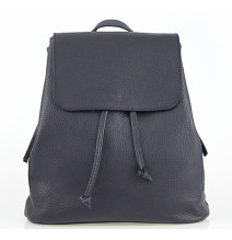 Lederrucksack 420 Made in Italy blau