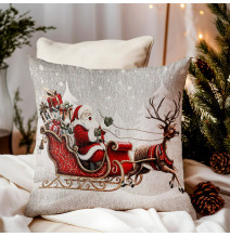 Christmas Pillowcase gobelin Chenille IT042