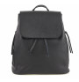 Leather backpack 420 Made in Italy black
