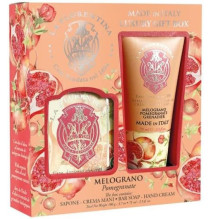 ❤️ La Florentina Melograno Gift Box Soap & Hand Cream