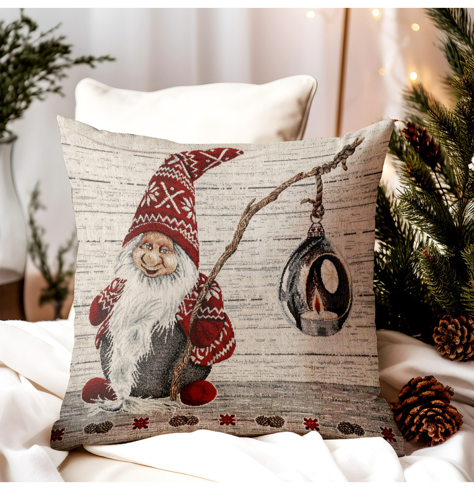 Kissenbezug Gobelin 42x42 cm Chenille IT012