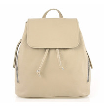 Lederrucksack 420 Made in Italy taupe