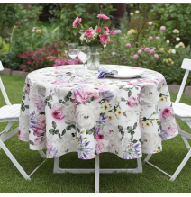 copia di Tovaglia impermeabile rotonda multicolore MIGD219