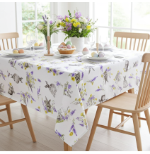 Cotton tablecloth Bunny