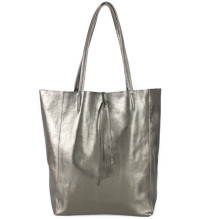 Maxi Borsa in pelle 396 Canna di Fucile Made in Italy