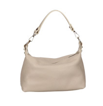 Dámska kožená kabelka 170 šedohnedá Made in Italy