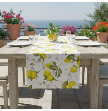 Table runner Panama Lemons