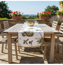 Table runner Duck and pheasant