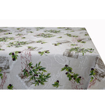 Tablecloth Olives Made in Italy