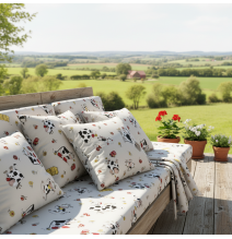 Obliečka na vankúš Veselé kravičky | Mondo Italia