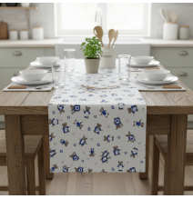 Runner da tavolo orsacchiotto chef in blu