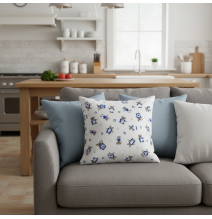 Pillowcase Teddy bear chef in blue