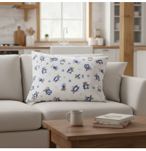 Pillowcase Teddy bear chef in blue