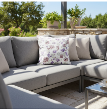 Obliečka na vankúš Fialové kvety | Mondo Italia