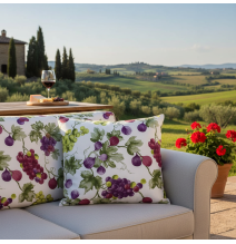 Obliečka na vankúš Hrozno a figy