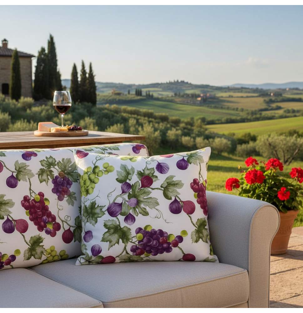 Obliečka na vankúš Hrozno a figy