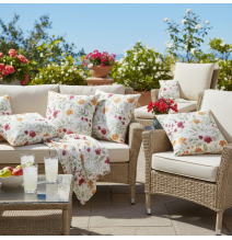 Obliečka na vankúš Akvarelová lúka | Mondo Italia