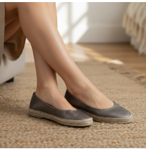 Dámske kožené mokasíny 1118 bronzové The Flexx