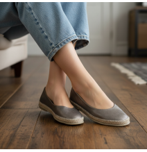 Dámske kožené mokasíny 1118 bronzové The Flexx