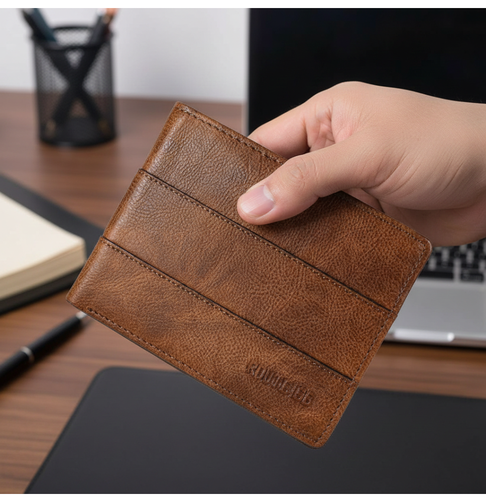 Men's wallet 1034 brown Route 66